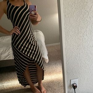 Striped maxi dress!